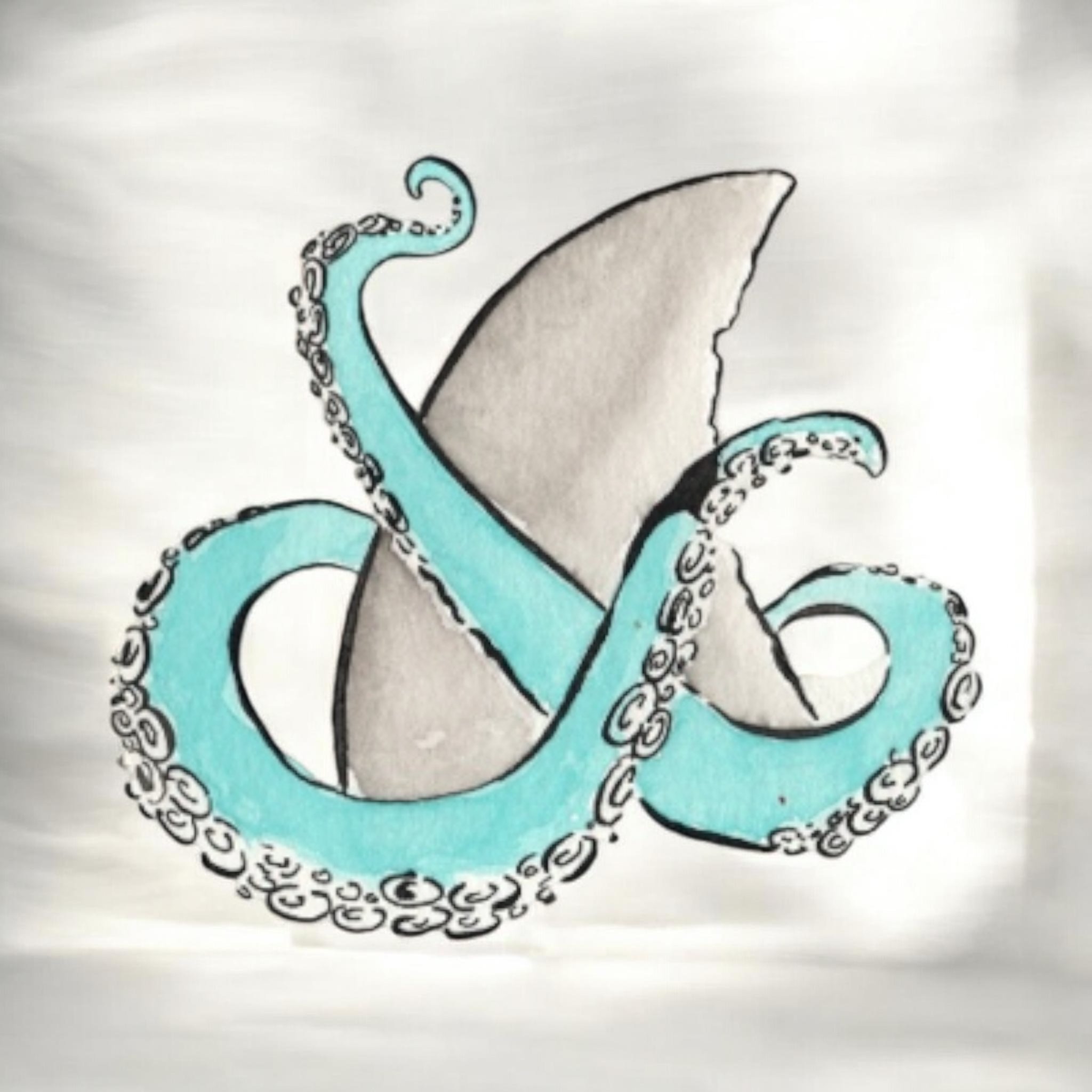 Mako & Vine logo art